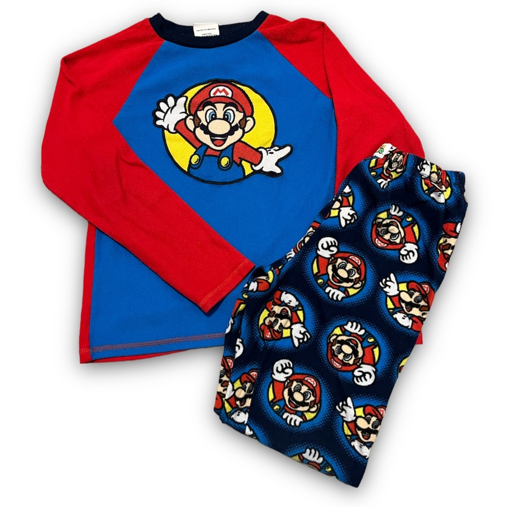 Boys 2 piece Super Mario pyjama set